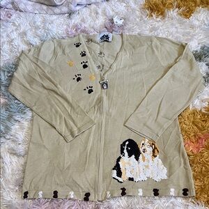 Vintage Storybook Knits Dog Sweater